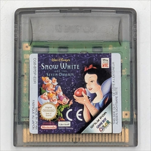 Snow White and the Seven Dwarfs - Cartridge - GameBoy Color spil (A Grade) (Genbrug)